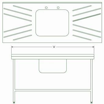 Rical Group S/S Sink Unit Single Bowl 1 Rical Group S/S Sink Unit Single Bowl