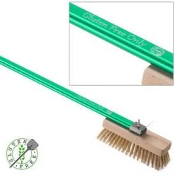 GI Metal Gluten Free Pizza Brush Brass Bristle KITCHENWARE