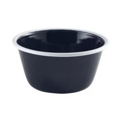 Neville Uk Baking Dishes Black Enamel Deep Pie Dish