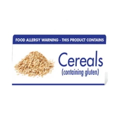 Mileta Signs & Products Allergy Buffet Notices (Cereal Containing Gluten)