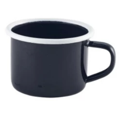 Neville Uk Sundea Glasses Black Enamel Mini Mug