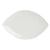 Elia International Elia Orientix Tempura Leaf Plate, Bone China 11.2" X 7.1" Set Of 4 CROCKERY