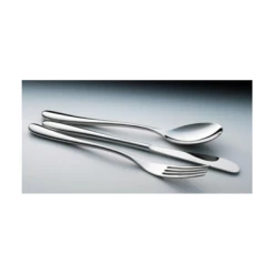 Elia International Cutlery Elia Liana Serving Fork, Stainless Steel, Per 2