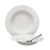 Elia International Elia Glacier Pasta / Soup Bowl, Bone China CROCKERY