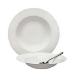 Elia International Elia Glacier Pasta / Soup Bowl, Bone China CROCKERY