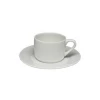 Elia International Elia Glacier Stacking Tea Cup, Bone China