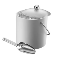 Elia International Elia White Insulated Ice Bucket With Scoop RESTAURANT & BAR