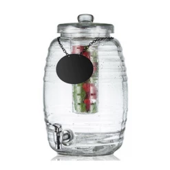 Tablecraft CUTLERY & GLASSWARE Glass Beehive Beverage Dispenser 9.5 Litre