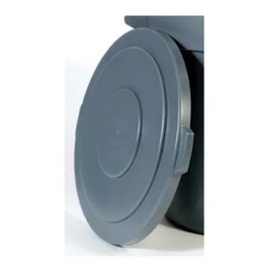 Newell Rubbermaid Uk Food & Ingredient Bins Lid For Rubbermaid Grey Round Brute 166.5L Bin
