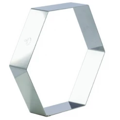 KITCHENWARE Matfer Hexagon Cake Frame Mould
