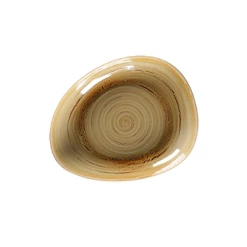 Rak Porcelain Rakstone Spot Garnet Organic Deep Plate 11" (28cm) CROCKERY