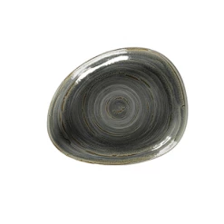 Rak Porcelain Rakstone Spot Peridot Organic Deep Plate 11" (28cm)