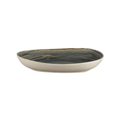 Rak Porcelain Rakstone Spot Peridot Organic Deep Plate 11" (28cm)