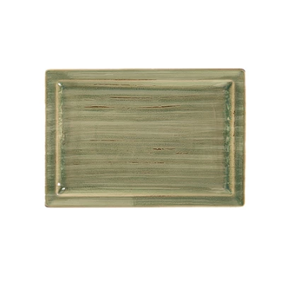 Rak Porcelain CROCKERY Rakstone Spot Emerald Rectangle Plate 13x9" (33x23cm) 1 Rak Porcelain CROCKERY Rakstone Spot Emerald Rectangle Plate 13x9" (33x23cm)