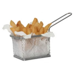 Neville Uk Rectangular Chip Basket 12.5 X 10 X 8.5cm