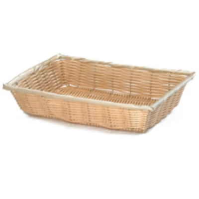 Tablecraft Serving Accessories Basket Polyp Willow Rectang 16 X 11 Inch 1 Tablecraft Serving Accessories Basket Polyp Willow Rectang 16 X 11 Inch