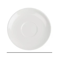 CROCKERY Royal Porcelain Titan Large Cappuccino Saucer 6.3" (16cm)