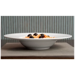 CROCKERY Royal Porcelain Titan Deep Rim Pasta Plate 10.3" (26cm)