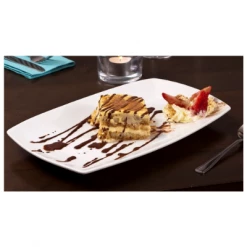 CROCKERY Royal Porcelain Titan Oblong Platter 14.2x8.3" (36x21cm)