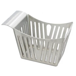 Tablecraft S/Steel Pinstriped Side Basket Tabletop