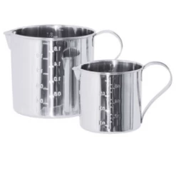 Contacto Stainless Steel Measuring Jug