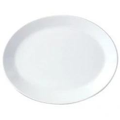 Steelite Simplicity Oval Plate 15.5in CROCKERY