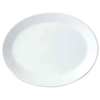 Steelite Simplicity Oval Plate 15.5in CROCKERY 1 Steelite Simplicity Oval Plate 15.5in CROCKERY