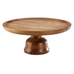 Neville Uk Acacia Wooden Cake Stand