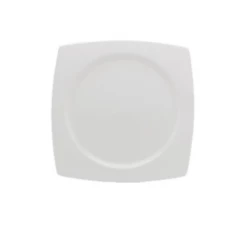 Elia International CROCKERY Elia Glacier Square Plate, Bone China
